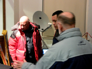 Clive and Robin at the Radio Astronomy Stand