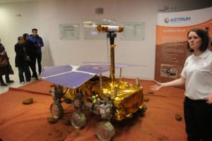 Another view of Bridget the Mars Rover