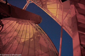 Looking at Cassiopeia with Flamsteed AS, from the 28 inch dome at the ROG, Greenwich