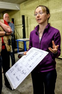 Louise Devoy explains the Airy Water Telescope