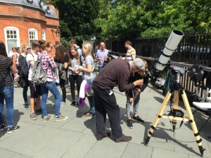 Solar Viewing on the Summer Solstice at the ROG