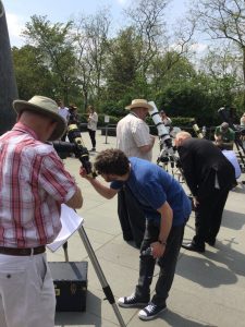 Viewing the Transit using Solar Telescopes